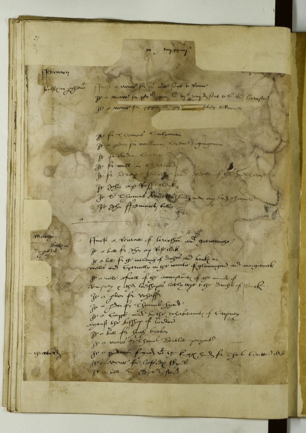 Lists and Inventories